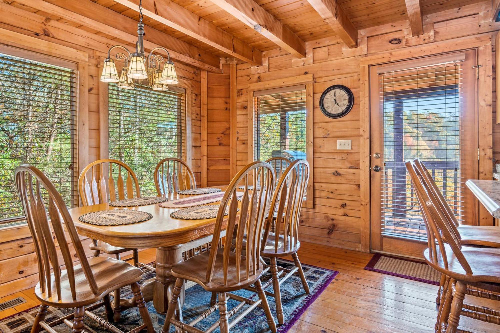 Bearfoot Pines - True Log Cabin - Wi-Fi, Hot Tub, Fishing, Deck With Views! - Mins To Pf Sevierville Extérieur photo